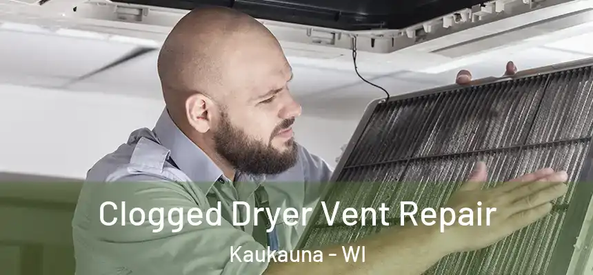  Clogged Dryer Vent Repair Kaukauna - WI